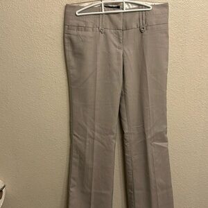 Stooshy Women Juniors Grey Straight Leg Pants Size 1